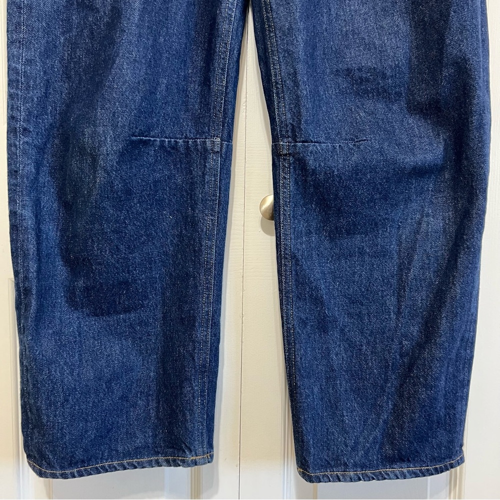 Citizens Of Humanity Navy Wide Leg Jeans - Picture 7 of 16
